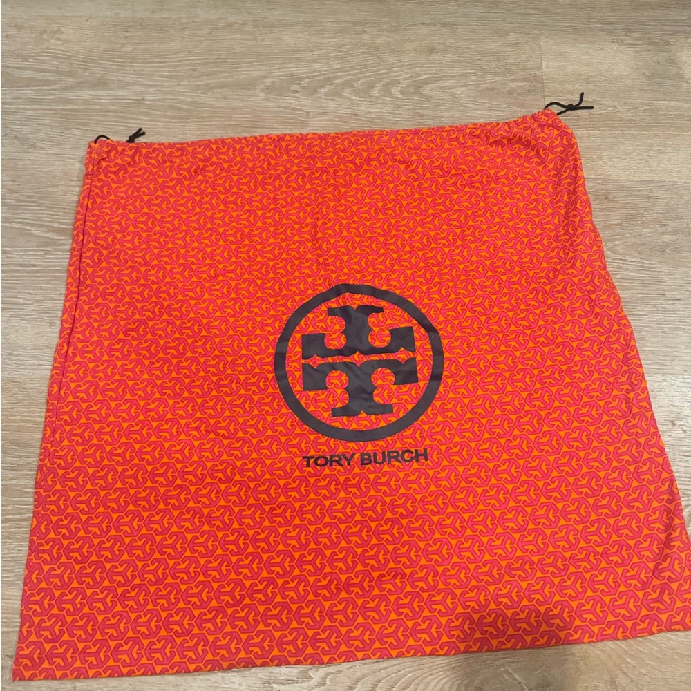 Tory Burch Red Drawstring Bag